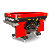 Double Disc Hydraulic Horizontal Mixer Fertilizer Spreader - Image 2